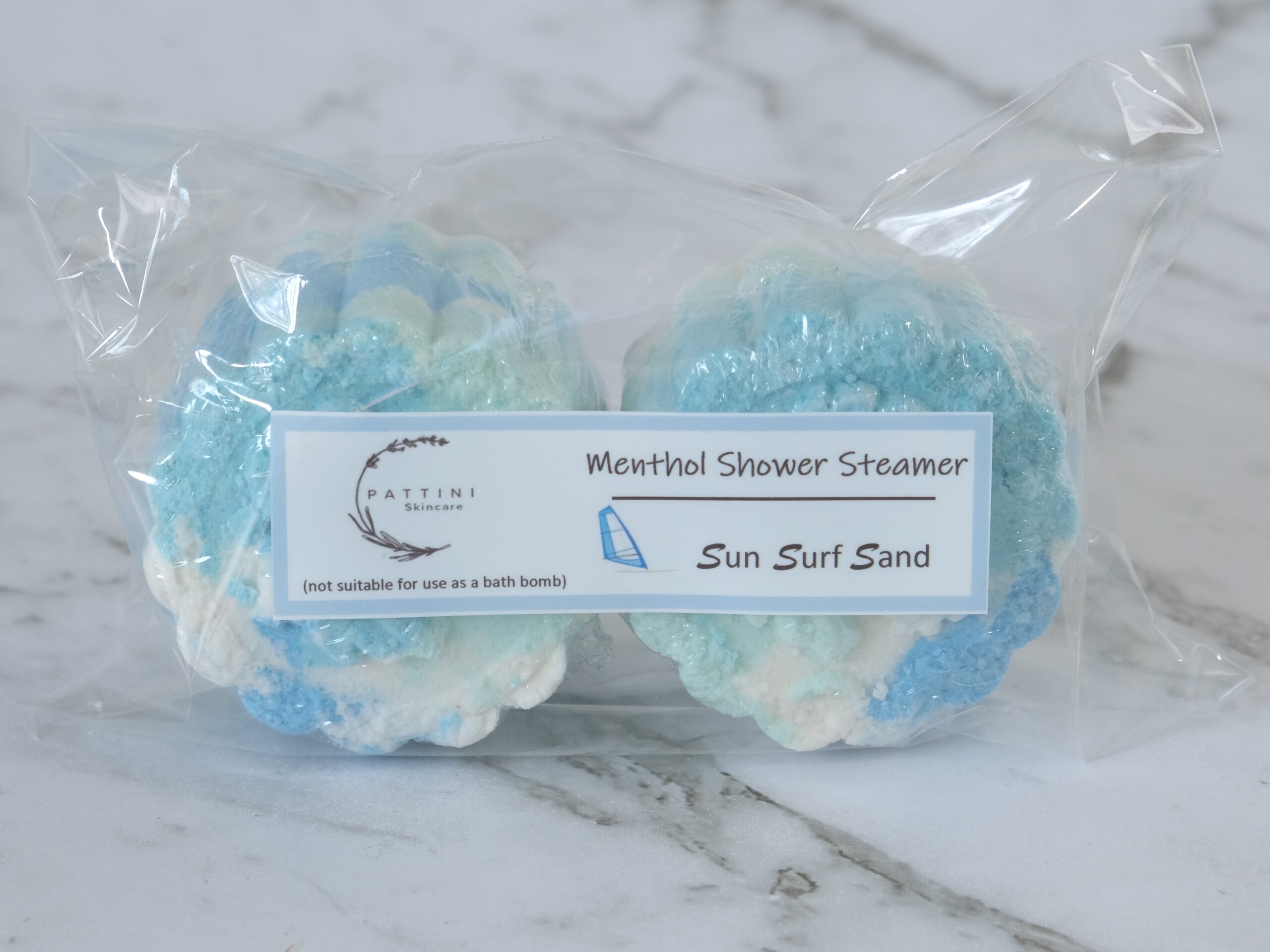 Shower Steamers Sun Surf & Sand by Pattini Skincare in Duo