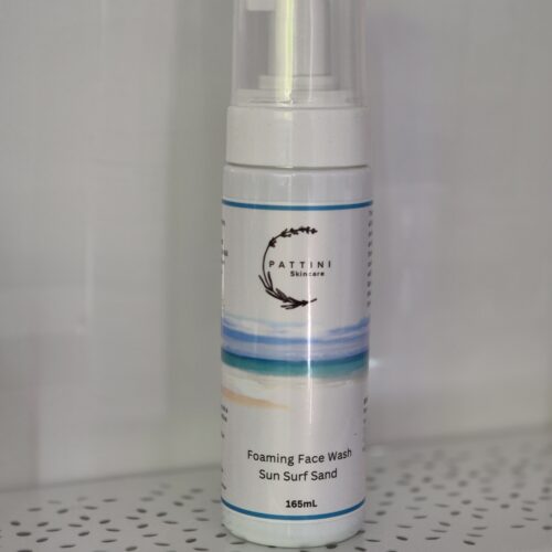 Sun Surf Sand Foaming Face Wash with silk amino acids