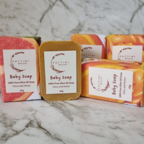 Baby Soap Citrus & Honey by Pattini Skincare in 65g