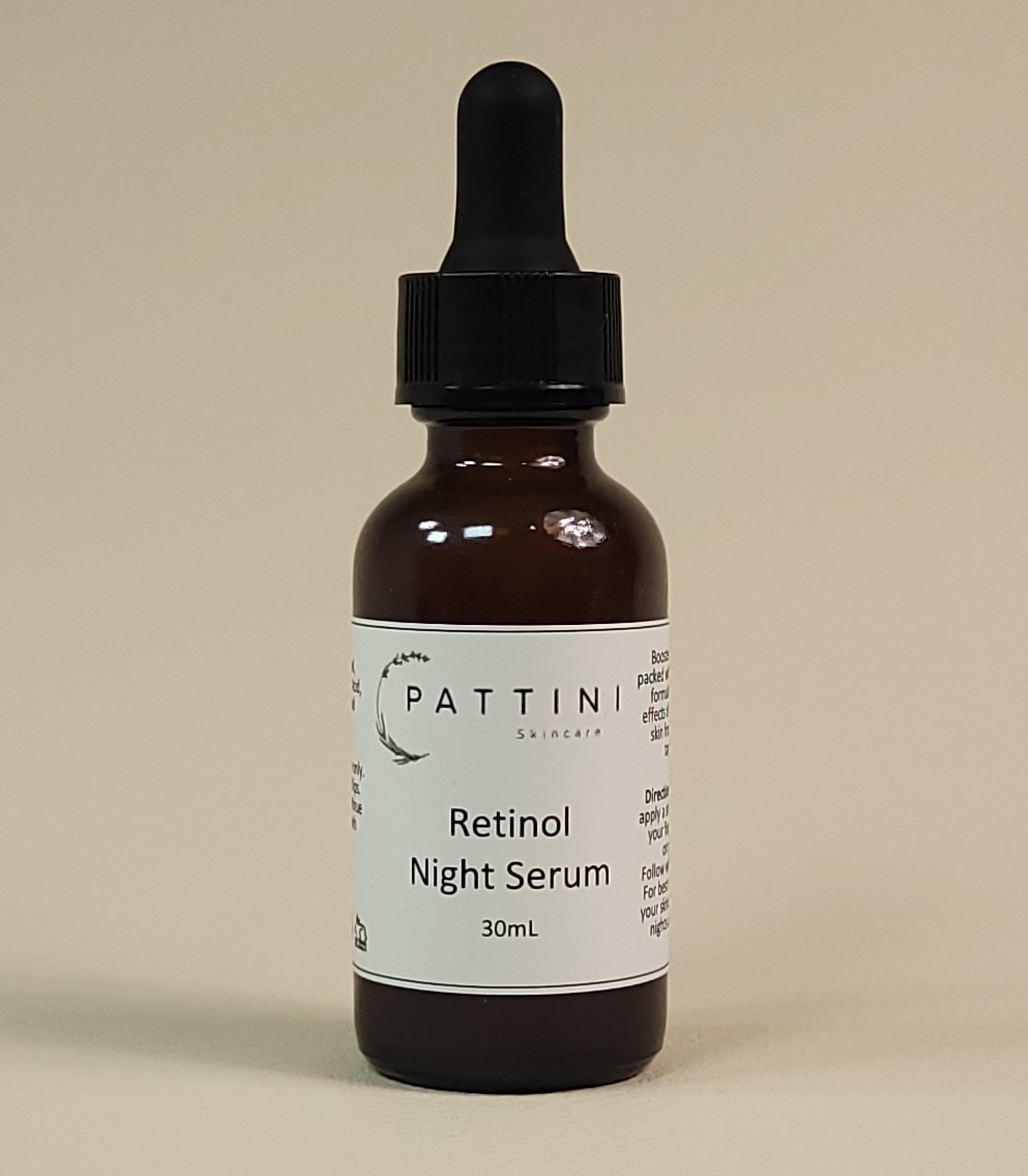 Retinol Night Serum by Pattini Skincare in 30mL