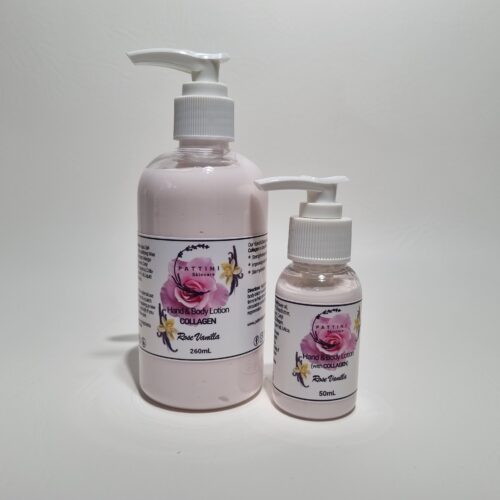 Hand & Body Lotion (Vanilla Rose) - Collagen 260ml
