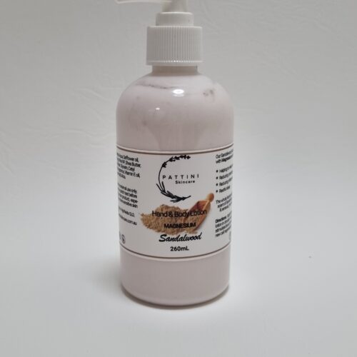 Hand & Body Lotion (Sandalwood) - Magnesium 260ml