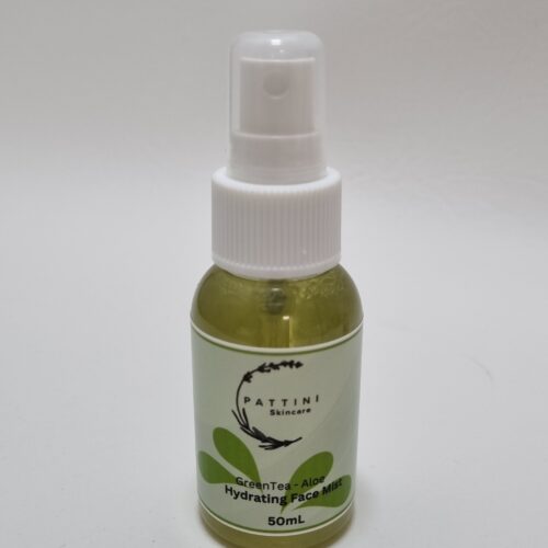 Face Mist - Green Tea 50ml for all skin types by Pattini Skincare
