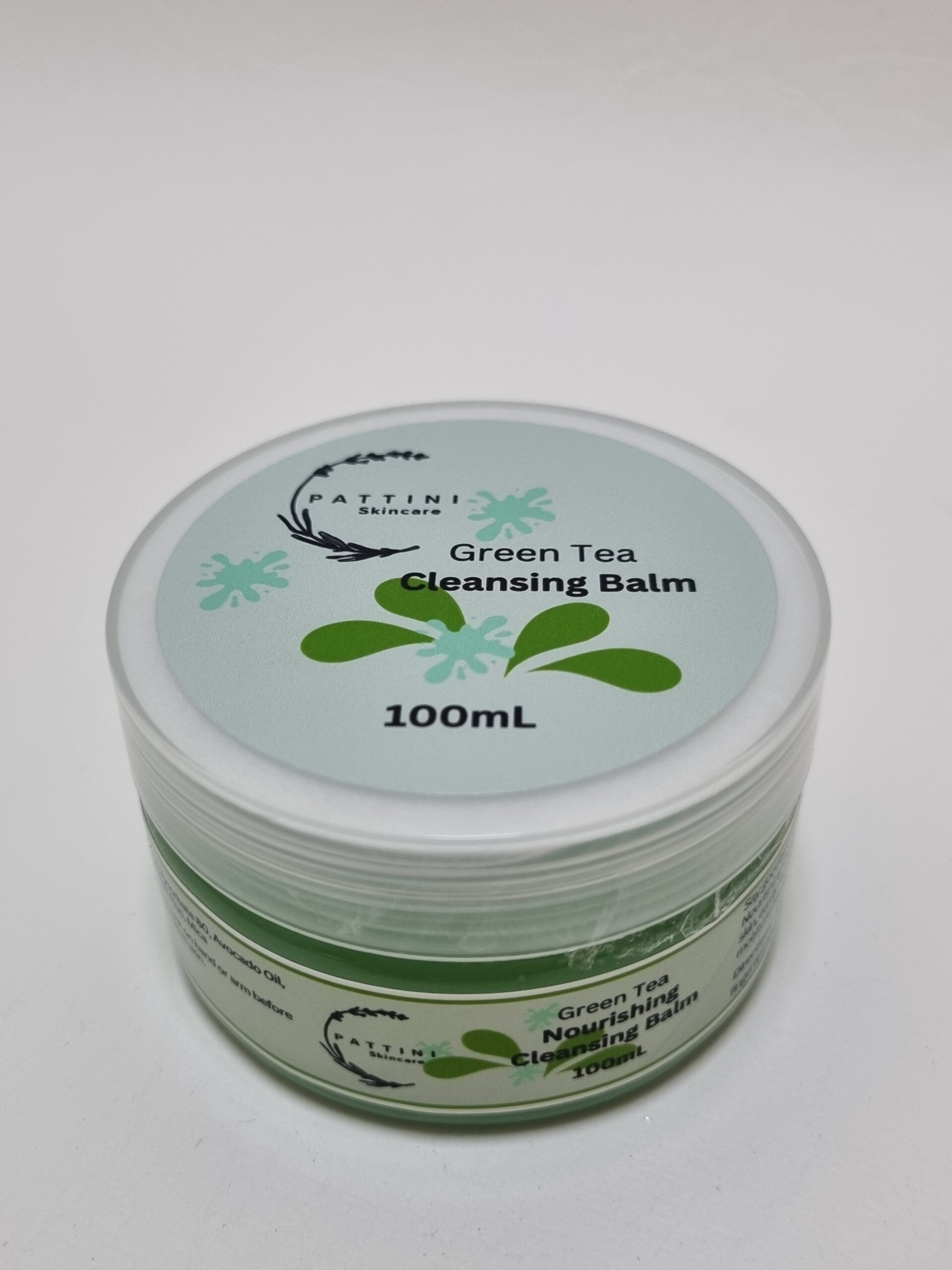 Cleansing Balm - Green Tea 100ml for all skin types by Pattini Skincare