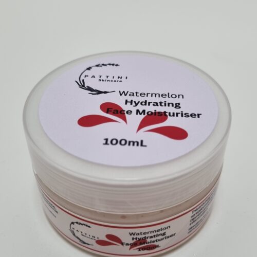 Face Moisturiser - Watermelon 100ml for all skin types by Pattini Skincare