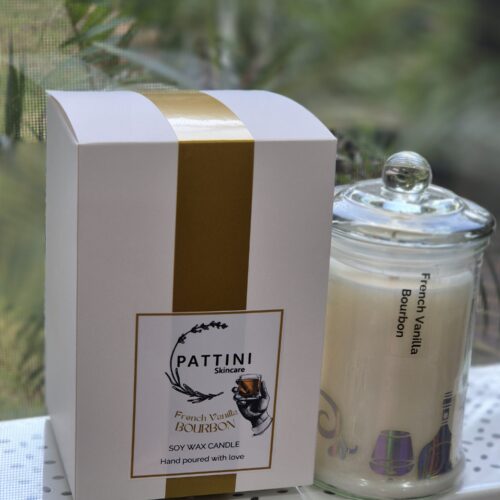 French Vanilla Bourbon Soy Candle