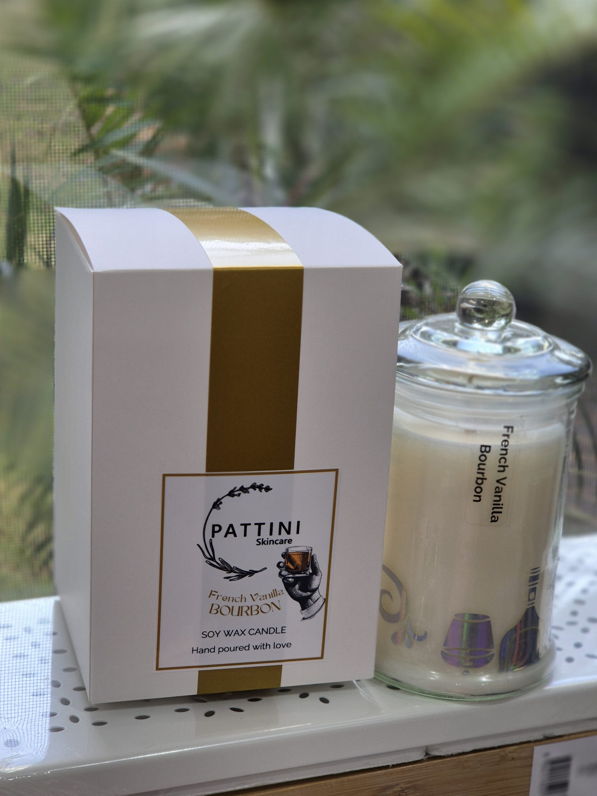 French Vanilla Bourbon Soy Candle