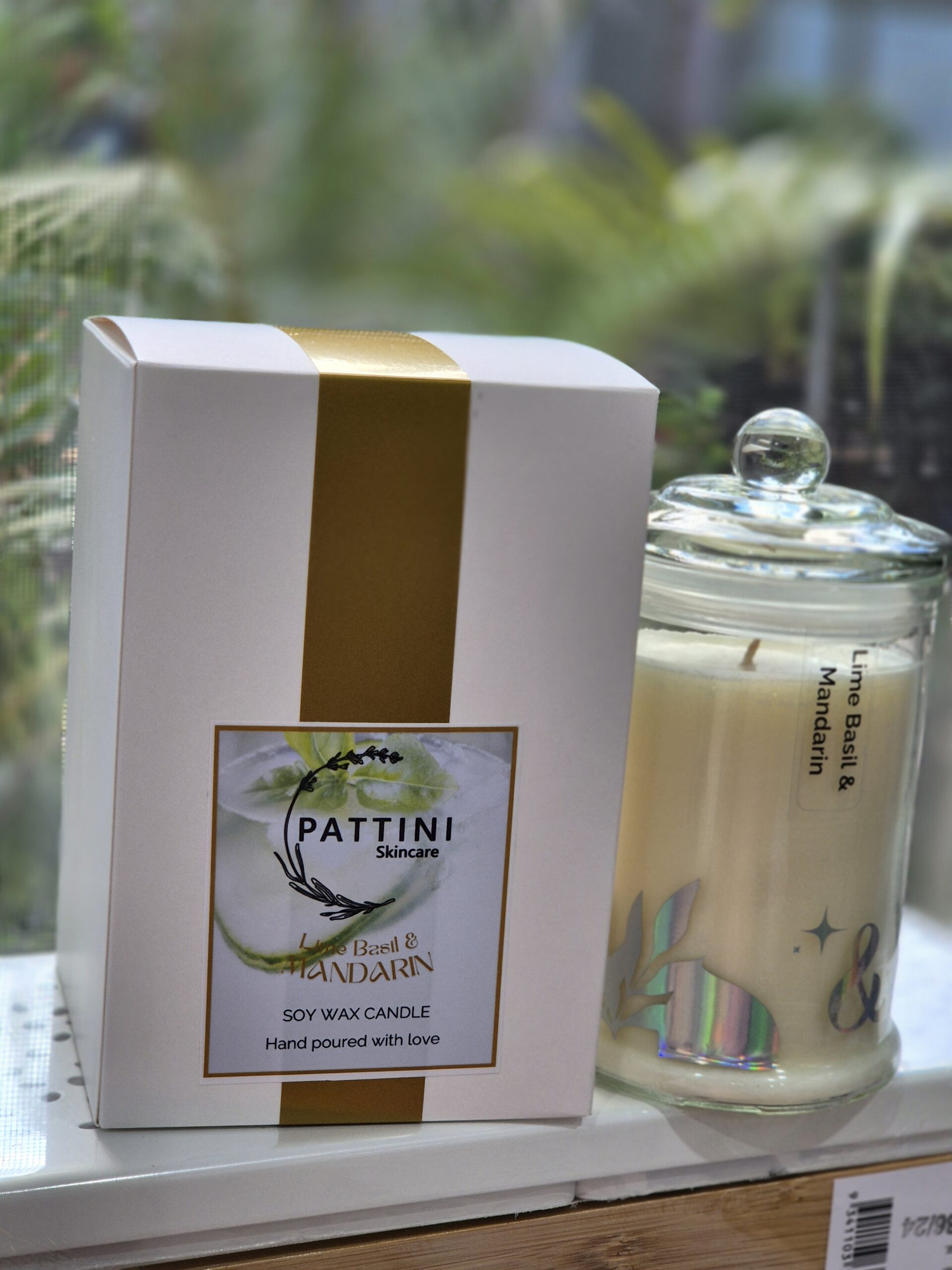 Lime Basil & Mandarin Soy Candle picture