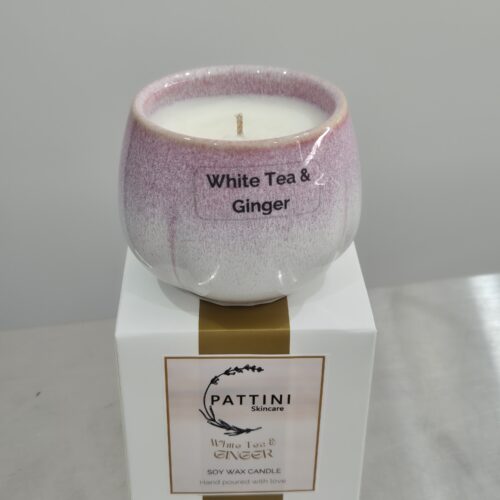 SWCWGX25 Candle White Tea & Ginger