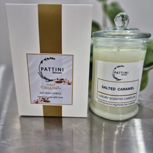 Salted Caramel Large Soy Candle