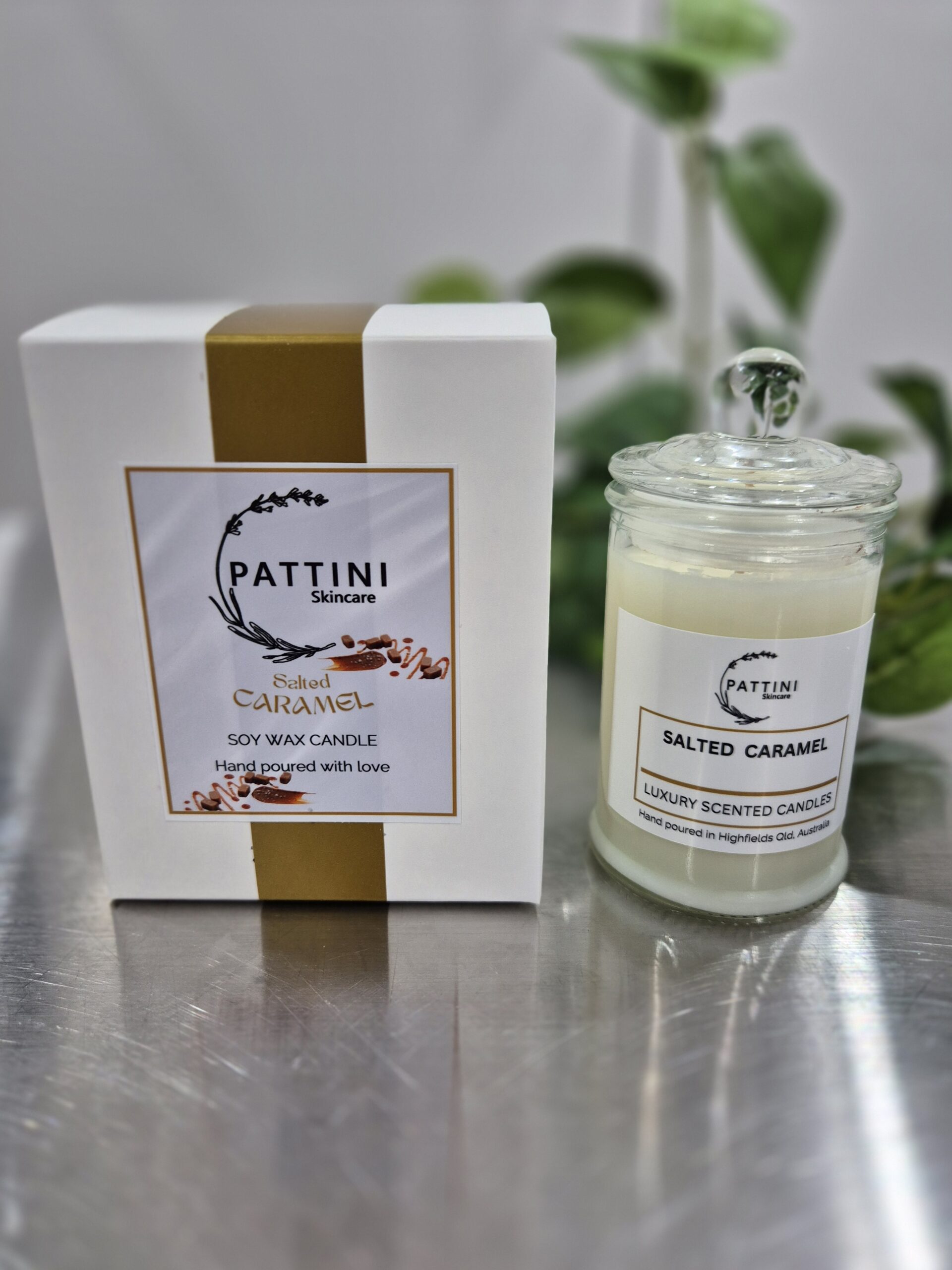 Salted Caramel Soy Candle