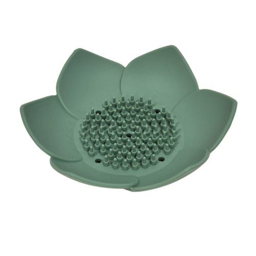 Picture - LSSTGreen Lotus Shower Steamer Tray - Green