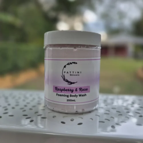 Raspberry Rose Foaming Body Wash