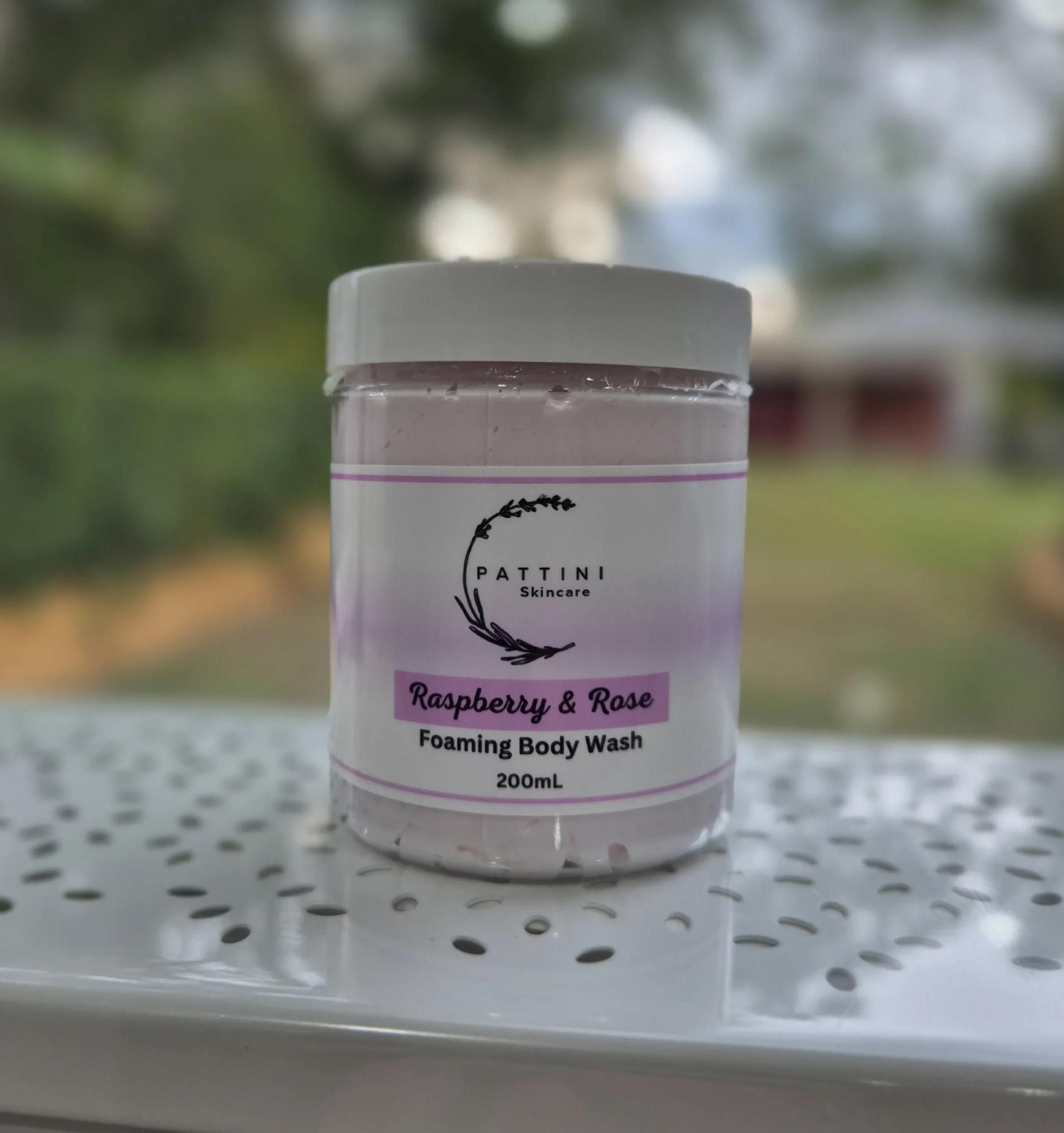 Raspberry Rose Foaming Body Wash