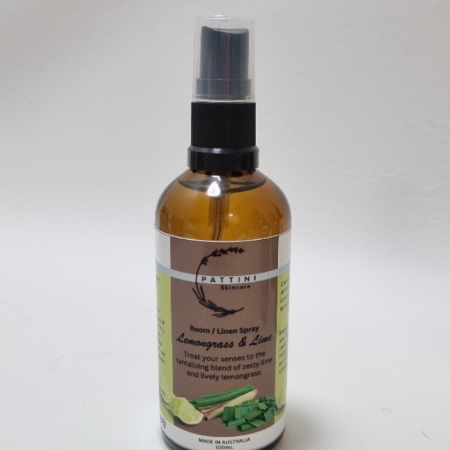 Lemongrass & Lime Room/Linen spray 100ml