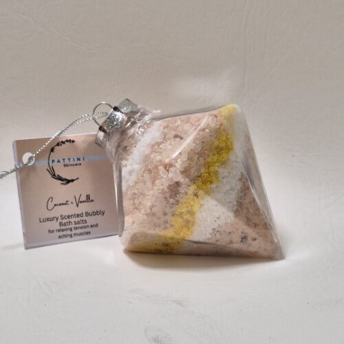 Bath Salts Ornament - Coconut + Vanilla